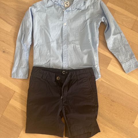 skjorte og shorts