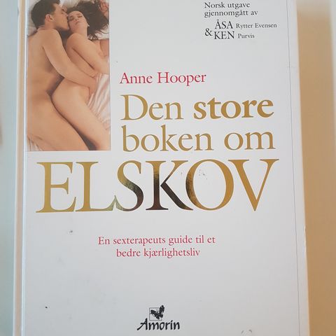 Den store boken om elskov: Av  Anne Hooper