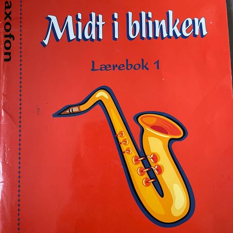 Musikkbok for saxofon