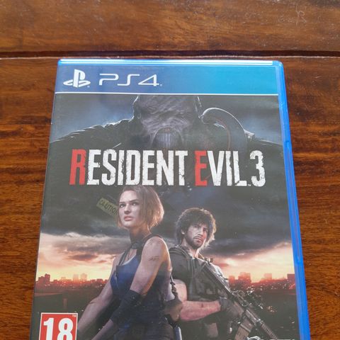 Resident Evil 3 remake Playstation