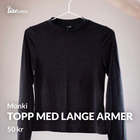 Topp med lange ermer