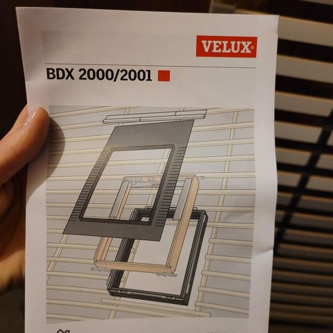 Ny Velux BDX 2000