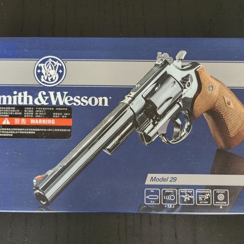 Umarex Smith & Wesson M29 3" CO2 6mm Airsoft Revolver