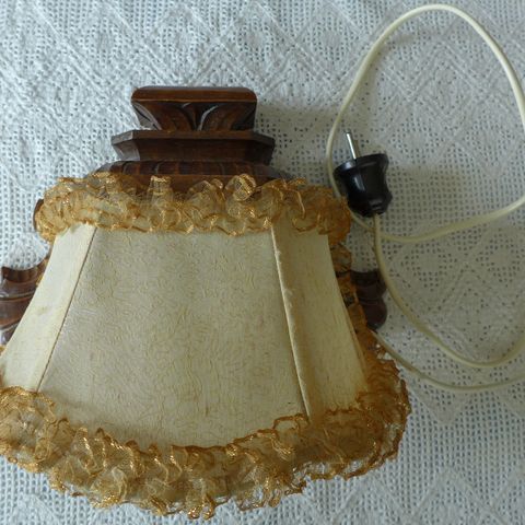 Autentisk "nattlampe" fra 1920/1930-tallet