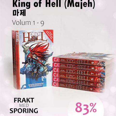 Manwha - Ra In-soo: King of Hell 마제 (Majeh) Volume 1 - 9 (English)