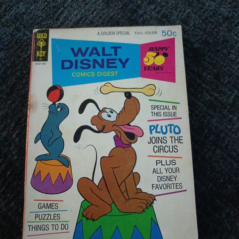 Skrotfot: Walt Disney Comic Digest nr45 1974