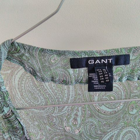 Topp i silke fra Gant