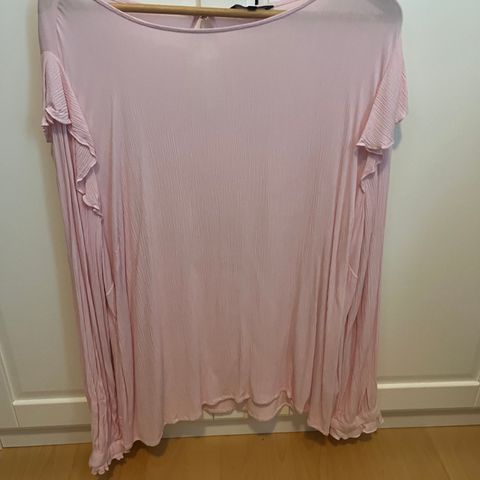 Rosa bluse i str 52