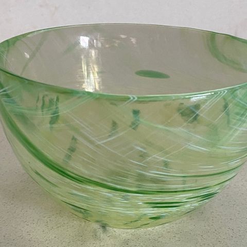 Kunstglass - skål