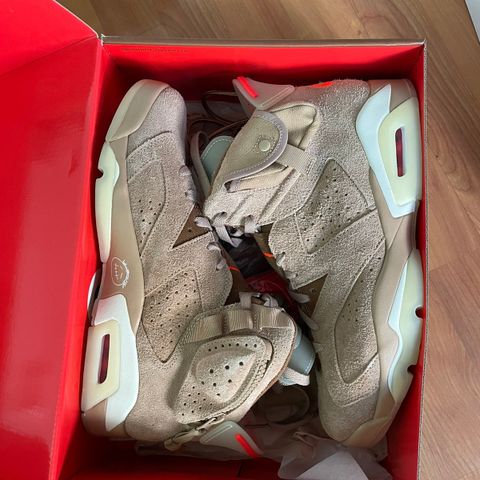 jordan 6 Travis Scott British Kakhi 44