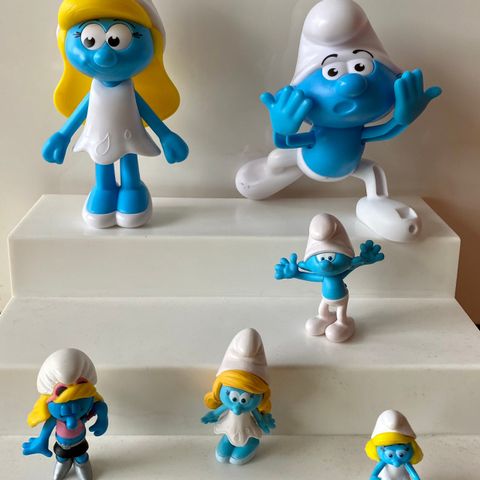 Samling Smurfer