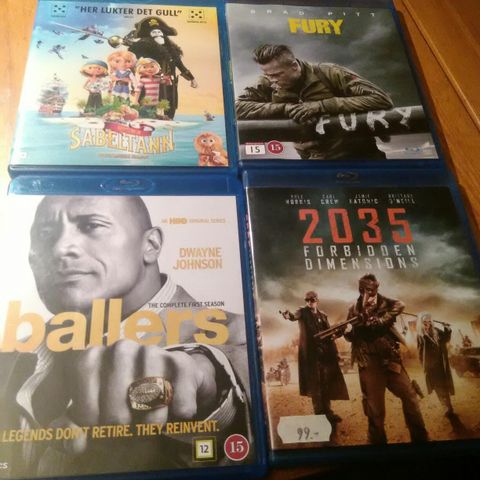 Ballers - 2035 - Titanic - Fury- Indiana Jones