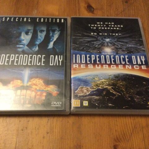 DVD Day of Tomorrow— independence day - 1-2- Gothika- White Tiger
