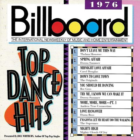 Billboard Top Dance Hits 1976 (CD, Comp 1992)