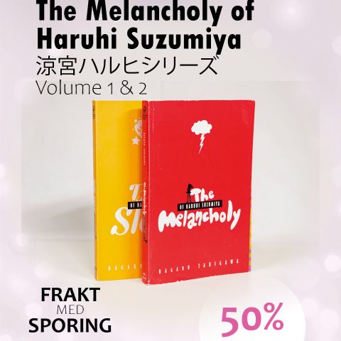 Light Novel - The Melancholy of Haruhi Suzumiya Vol. 1 & 2 涼宮ハルヒシリーズ