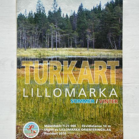 Turkart - Lillomarka 1:25000