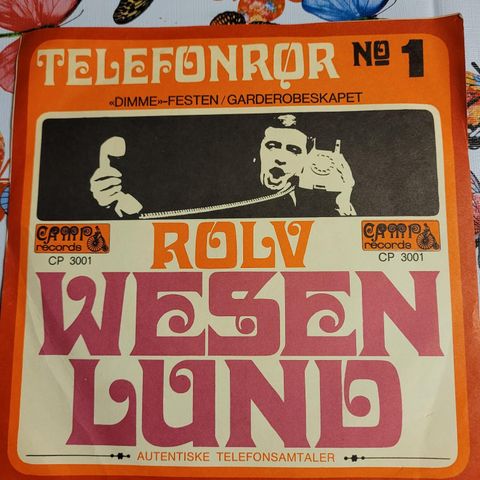 Rolv Wesenlund Telefonrør no 1