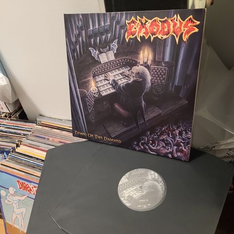Exodus tempo of the damned 2lp ltd edition