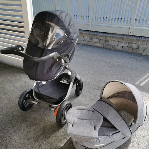 Stokke Trailz med utstyr