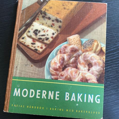 Moderne Baking (ca 1960)  - Freias Håndbok i baking med bakepulver