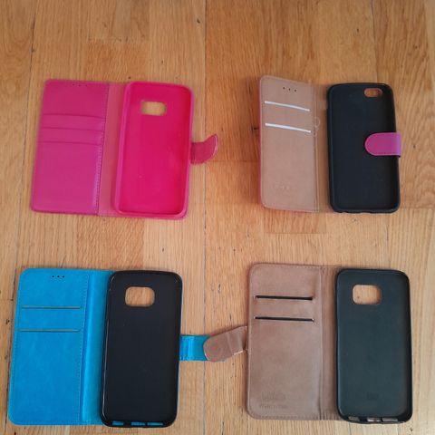 Diverse Samsung galaxy mobil cover-selger samlet 500,-