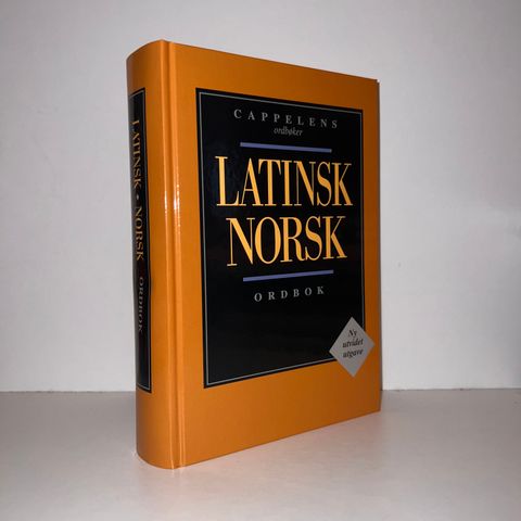 Latinsk - Norsk Ordbok. 1998