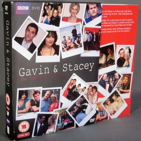 Gavin & Stacey komplett serie på DVD