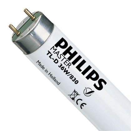 Philips lysrør og starter