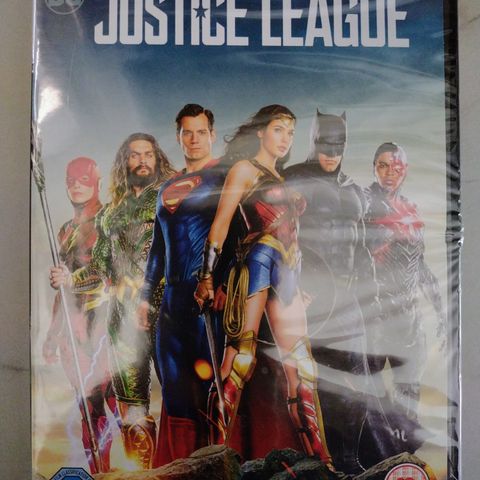 Dvd. Justice League. Action/Eventyr. Norsk tekst. Ny i plast.