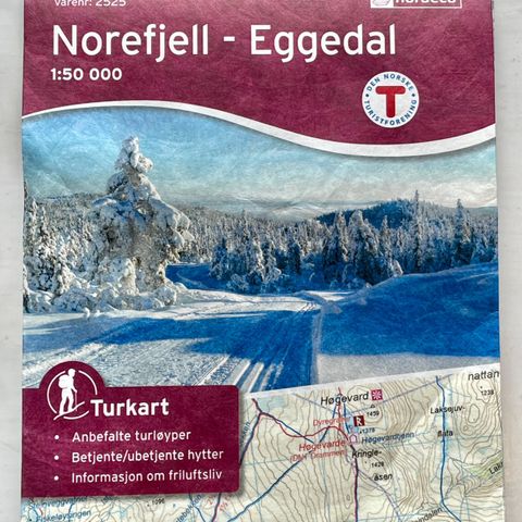 Turkart Norefjell - Eggedal