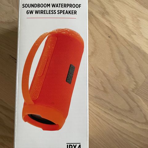 Soundboom Bluetooth høytaler (ny ubrukt)
