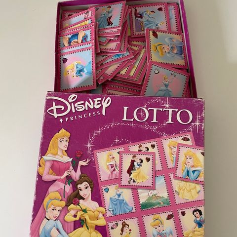 Lotto, spill, Disney, prinsesse lotto
