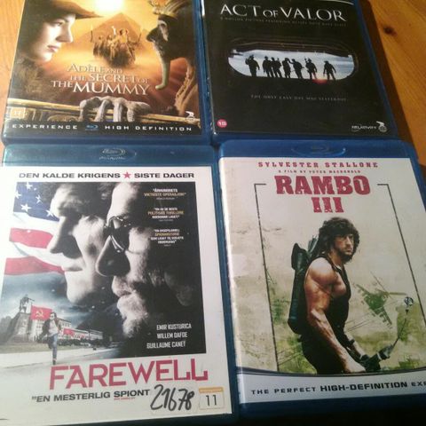 Rambo 3- Farewell - Act of Valor - Adele and the Secret of the Mummy