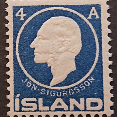 ISLAND: 1911, AFA 65, Jon Sigurdsson, postfrisk / Is78 v..