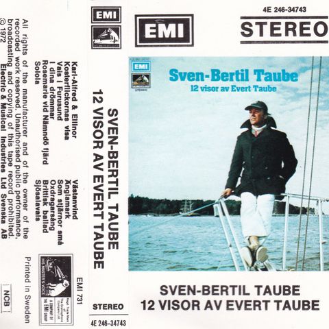 Sven-Bertil Taube - 12 visor av Evert Taube