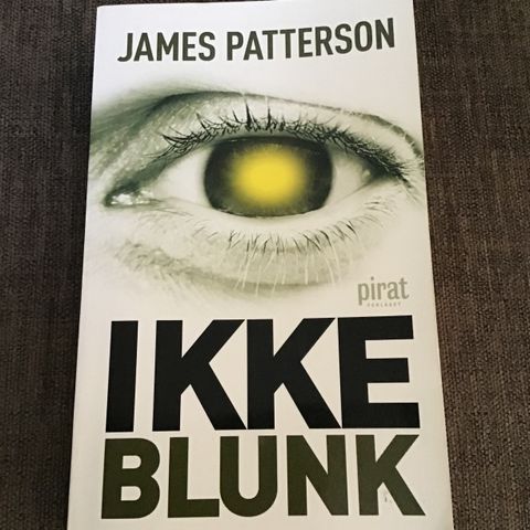 Pocketbok: James Patterson, Ikke blunk