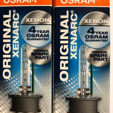 Osram Xenon D4 pære sett