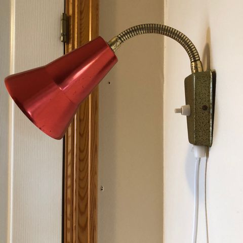 Retro/vintage vegglampe