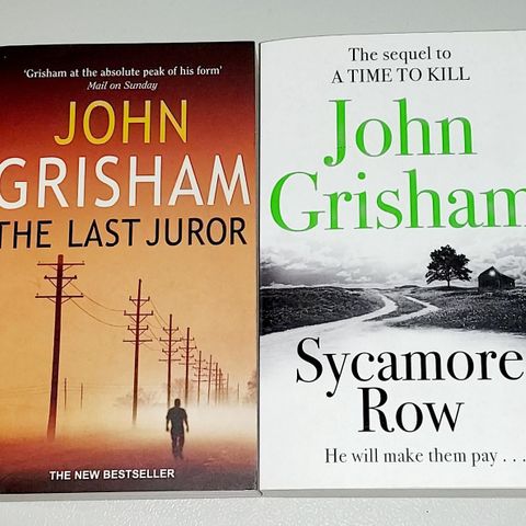 2 JOHN GRISHAM BØKER.