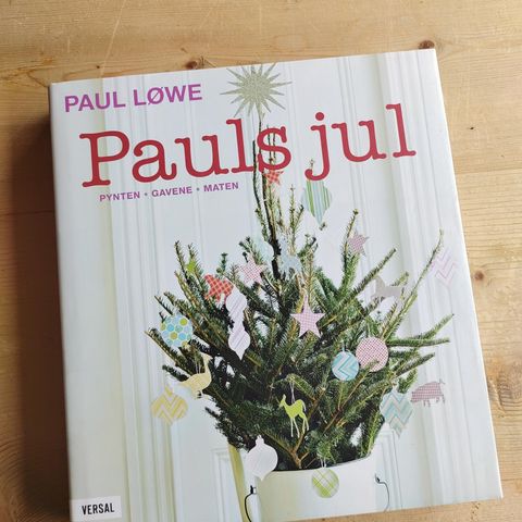 Paul Løwe "Pauls jul" - STOR julebok - Versal  2012