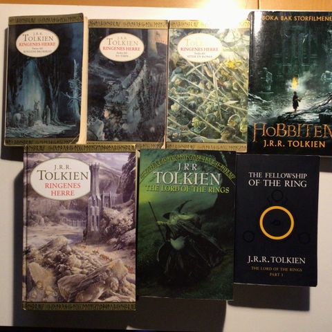 Bok - Div. Bøker av J.R.R. Tolkien