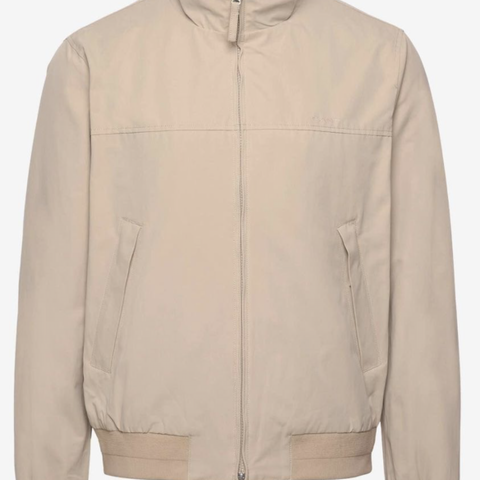 GANT herre elegant zip jacket cream S