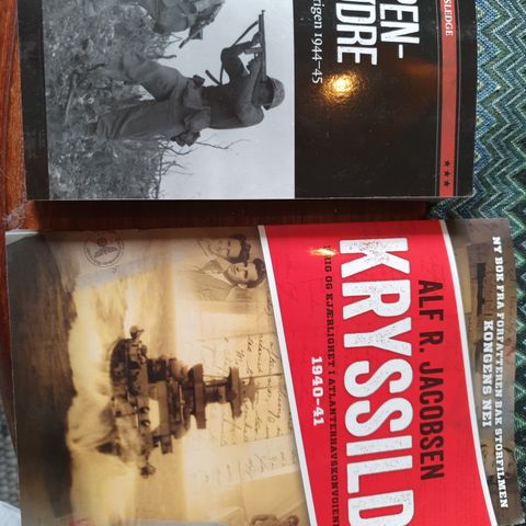 2 bøker 2.verdenskrig