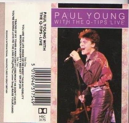 Paul Young - Paul Young with the q-tips live