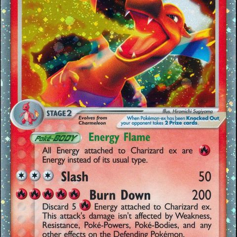 Charizard 105/112 - pokemon kort