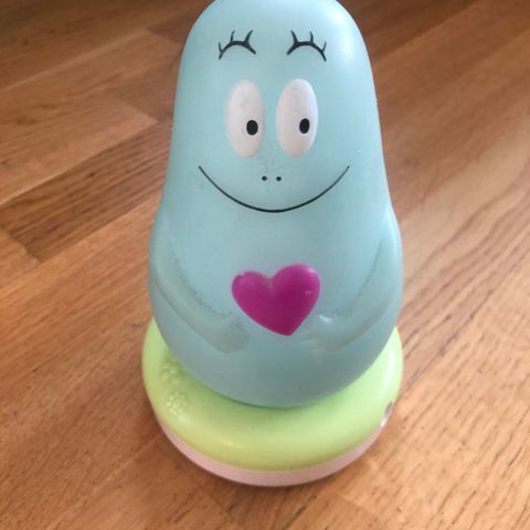 Barbapapa Nattlampa med laddplatta, Blå