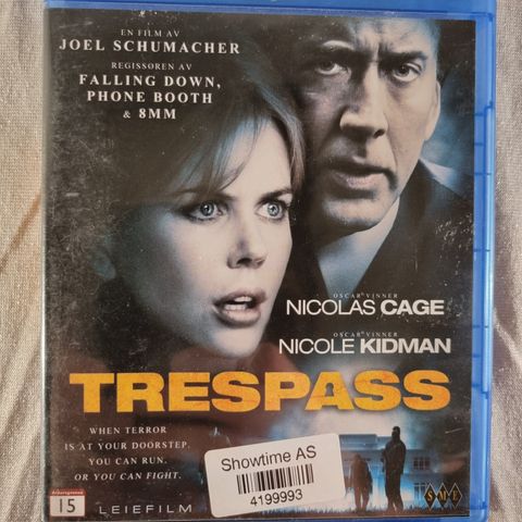 Tresspass Blu-ray ripefri norsk tekst