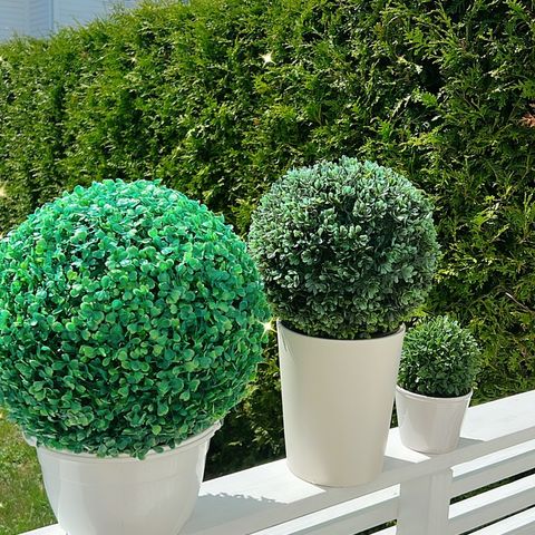 Hage kunstig ball planter til salg !