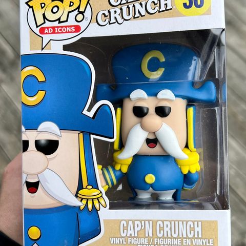 Funko Pop! Ad Icons: Cap'n Crunch (w/ Sword) | Quaker Oats (36)