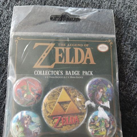 Skrotfot: The Legend of Zelda Collectors Badge Pack